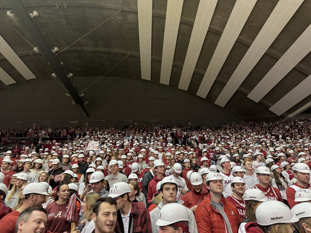 “Roll Tide” A Look Into What It’s like being part of the Student Section of a University of Alabama Basketball Game